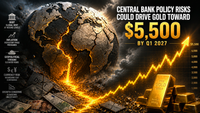 Central bank policy risks will drive gold to $5,500 by Q1 2027 - WisdomTree's Shah  teaser image