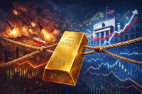 Gold slips despite geopolitical tensions as traders weigh Fed outlook and oil price spike teaser image
