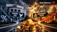 Gold price needs a dovish Fed or renewed debasement fears to reverse its downtrend – Bank of America teaser image