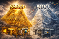 Gold and silver’s frothy rally to $100 and $5K supported by strong fundamentals teaser image