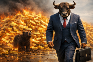 Wall Street back on board after gold’s strong recovery, Main Street bullish but cautious with payrolls and CPI on deck