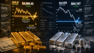 Precious metals traders prepare to defend $4,000 gold, while break of $60 silver would be ‘catastrophic’ - FX Empire’s Lewis