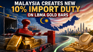 Malaysia follows India’s example with new 10% import duty on LBMA gold bars