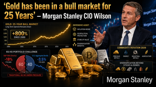 ‘Gold has been in a bull market for 25 Years’ – Morgan Stanley CIO Wilson teaser image