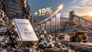 African Rainbow Minerals profit up 19% on higher platinum prices teaser image