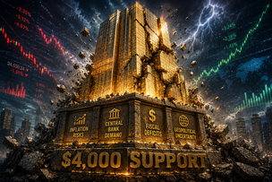 Gold could test $4,000 support as inflation risks loom, but long-term bullish outlook remains teaser image