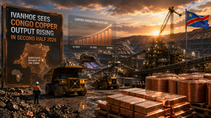 Ivanhoe sees Congo copper output rising in second half 2026 teaser image