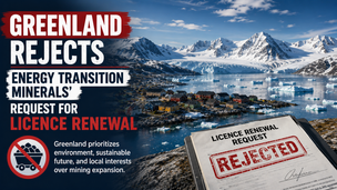 Greenland rejects Energy Transition Minerals’ request for licence renewal teaser image