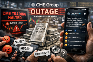 CME outage derails silver rally at critical moment, sparking confusion, suspicion and outrage teaser image