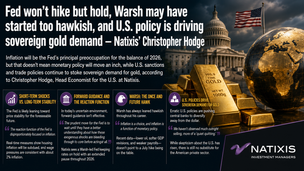 Fed won’t hike but hold, Warsh may have started too hawkish, and U.S. policy is driving sovereign gold demand – Natixis’ Christopher Hodge