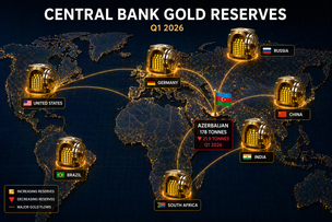 Azerbaijan’s state oil fund sells nearly 22 tonnes of gold in Q1  teaser image