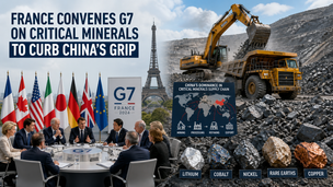 France convenes G7 on critical minerals to curb China’s grip teaser image