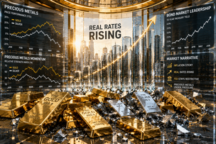 Rising real yields crush precious metals momentum