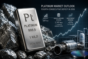 Platinum price supported by a three-month supply of above-ground stock teaser image