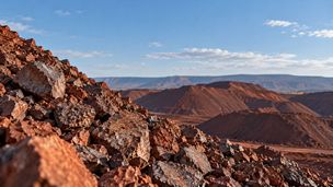 Iron ore price rebounds from two-year low on dip buying, improving steel margins teaser image