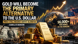 ‘Gold will become the primary alternative’ to the U.S. dollar, price still headed above $6,000/oz – Gabelli’s Mancini teaser image