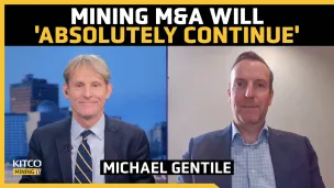 'It's a lot cheaper to buy projects' - Michael Gentile on why mining M&A will keep rolling teaser image