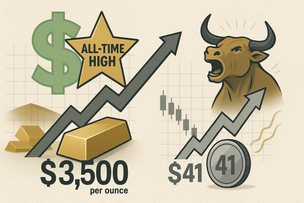 Silver and gold prices surge as precious metals finally make their move despite renewed USD strength –  Analysts teaser image