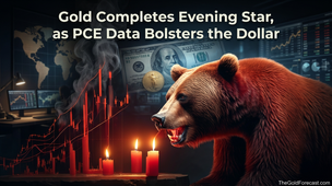 Gold Completes Evening Star, as PCE Data Bolsters the Dollar