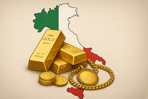 Italy considers one-time 52% tax cut on private gold holdings teaser image