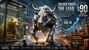 Silver price sees solid momentum and $90 could be just the start
