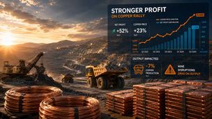 Codelco posts stronger profit on copper rally as mine disruptions drag on output teaser image