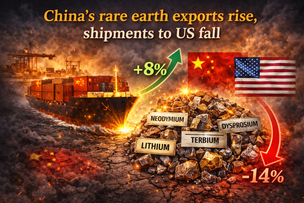 China’s rare earth exports rise, shipments to US fall teaser image