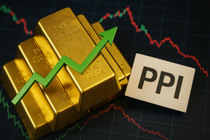 Spot gold at $3,385/oz as U.S. PPI cools more than expected in May