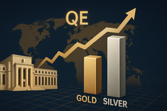 The Fed begins QE, taking gold higher as silver continues to soar teaser image