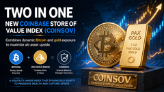 New Coinbase Store-of-Value Index combines dynamic Bitcoin and gold exposure to maximize alt-asset upside teaser image