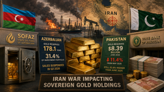 Iran war continues to impact sovereign gold holdings, with Azerbaijan and Pakistan the latest examples teaser image
