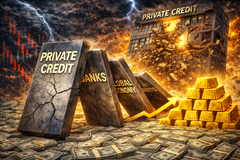 Private credit risks could trigger prolonged economic downturn, supports higher gold price  - Unicus Research teaser image