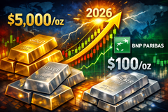 New catalysts are driving gold to $5,000, silver will likely sell off after $100 – BNP Paribas’ Wilson teaser image