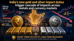 India’s new gold and silver import duties trigger cascade of impacts across metals and currency markets teaser image