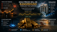 Gold prices will be rangebound through the summer - Metals Focus teaser image