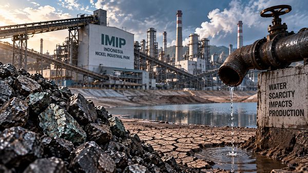 Indonesia nickel hub IMIP says nickel pig iron production cut because of water shortages teaser image