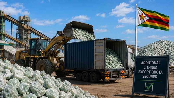 Sinomine secures additional Zimbabwe lithium export quota teaser image