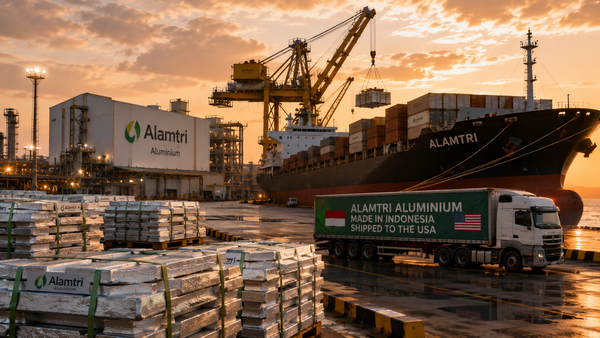 Indonesia’s Alamtri starts aluminium exports, ships metal to the US teaser image
