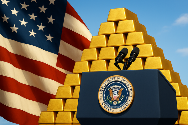 President Trump announces on social media that gold won’t be tariffed teaser image