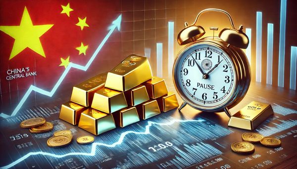 China holds off on gold purchases for a sixth month amid record high prices teaser image