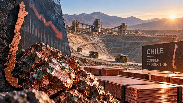 Copper output from Chile’s Codelco dips in July teaser image