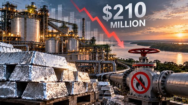 Norsk Hydro sees up to $210 million hit from gas supply disruption at Alunorte teaser image