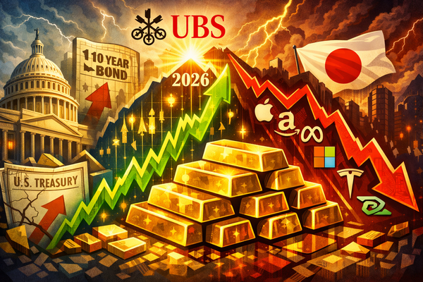 Bond fears are boosting gold prices, 2026 gains will be found in commodities rather than tech – UBS’ Michael Zinn teaser image