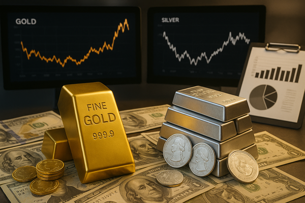 Special Report: Gold, silver pare earlier daily losses; expect high volatility again next week teaser image