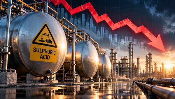 Sulphuric acid prices due to extend decline in 2027, CRU says teaser image