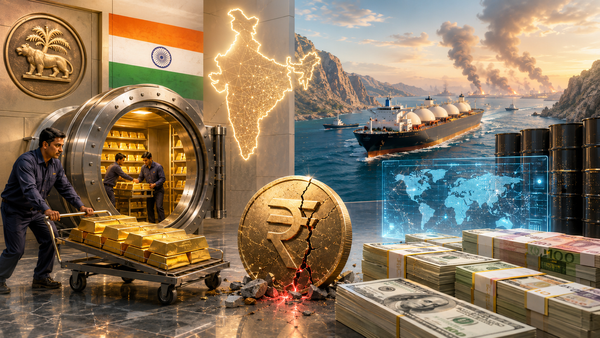 India’s central bank likely sold $12 billion gold reserve in just two weeks to support the rupee – BE report teaser image