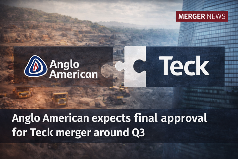 Anglo American expects final approval for Teck merger around Q3 teaser image