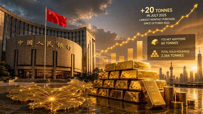 PBOC boosts gold buying with largest monthly purchase since 2023  teaser image
