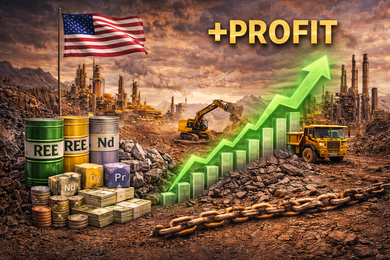 MP Materials swings to Q4 profit on US government price support teaser image