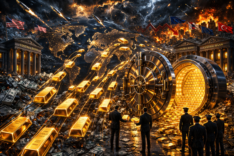 Geopolitical risks pushing more central banks into gold - Central bank survey teaser image